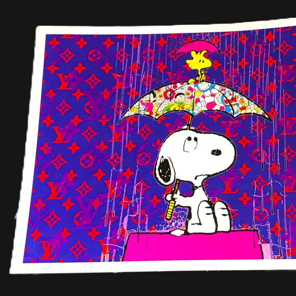 Death NYC - Louis Vuitton Murakami Snoopy - Ltd Ed # Original Signed Print - Picture 2 of 16